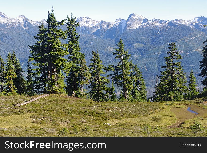 Garibaldi Provincial Park in Canada