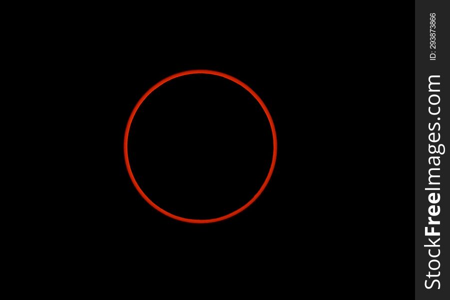 Ring of Fire annular solar eclipse on October 14, 2023 in Albuquerque, New Mexico