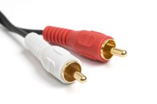 Audio Connectors Stock Image Audio Connectors Stock Image