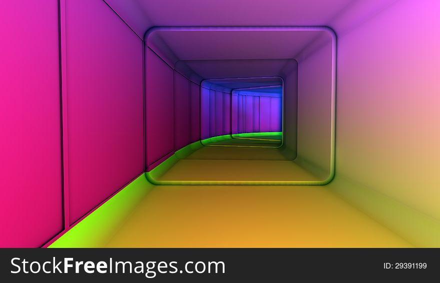 Abstract 3d background and graduated colors. Abstract 3d background and graduated colors