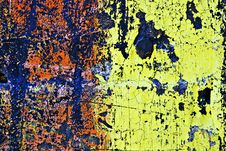 Grunge Painted Brick Wall Royalty Free Stock Image Grunge Painted Brick Wall Royalty Free Stock Image