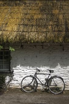 Old Irish Thatched Cottage Royalty Free Stock Image Old Irish Thatched Cottage Royalty Free Stock Image