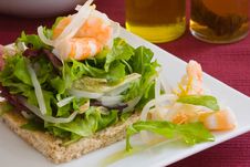 Prawn Salad Royalty Free Stock Photos Prawn Salad Royalty Free Stock Photos