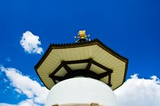Peace Pagoda Royalty Free Stock Photo Peace Pagoda Royalty Free Stock Photo