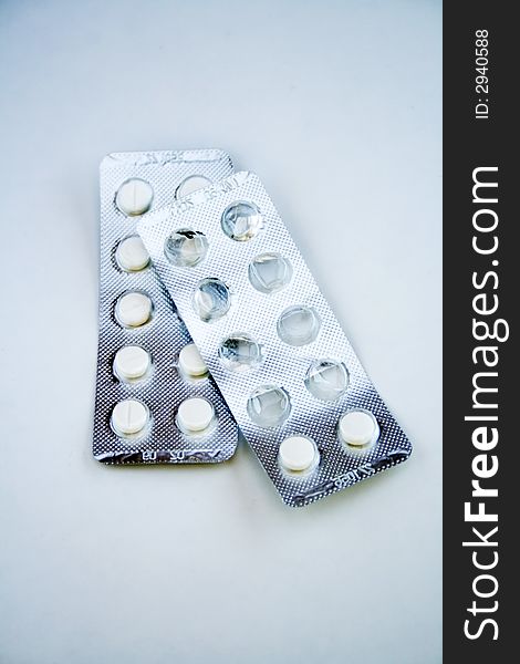 Packs of pills