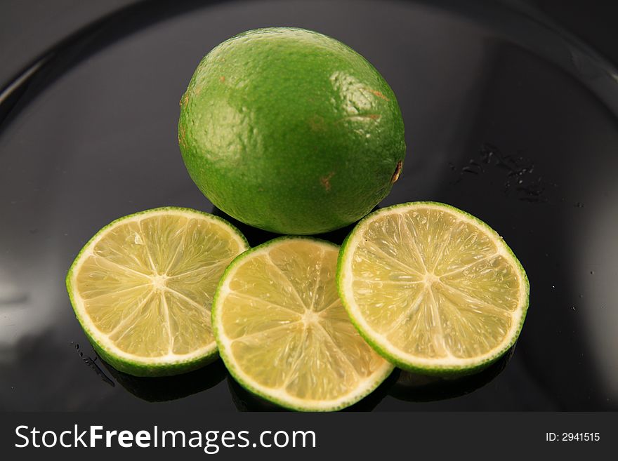 Lime And  Slice