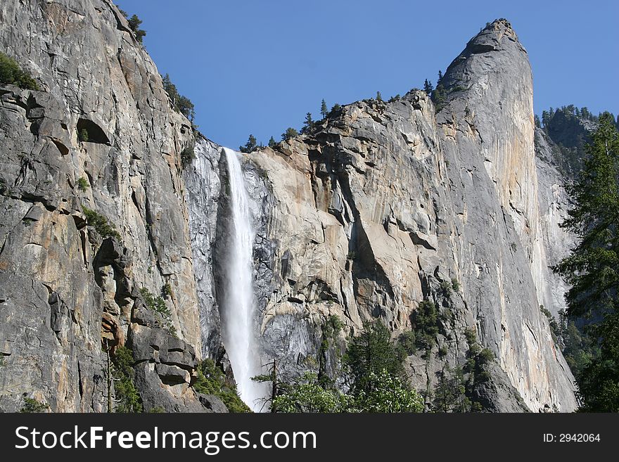 Tourist Admiring Half Dome in Yosemite National Park, California