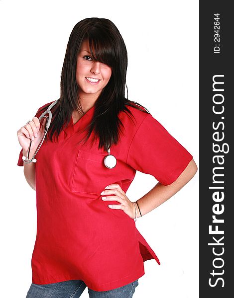 Attractive nurse