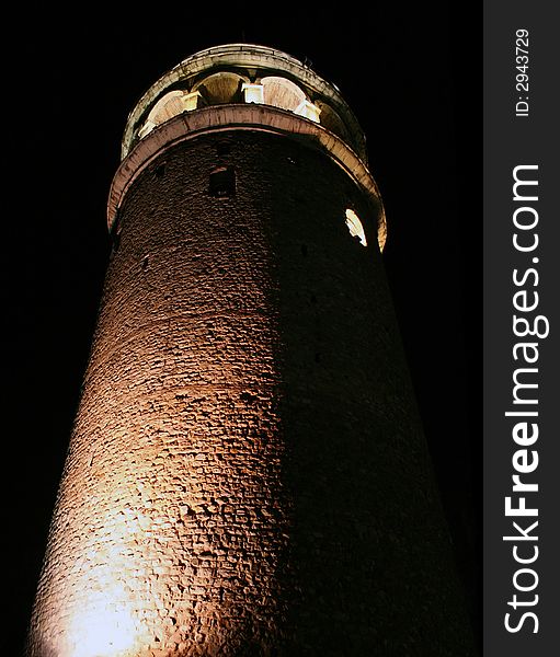 Galata tower, Galatasaray, Istanbul, Turkey. Galata tower, Galatasaray, Istanbul, Turkey