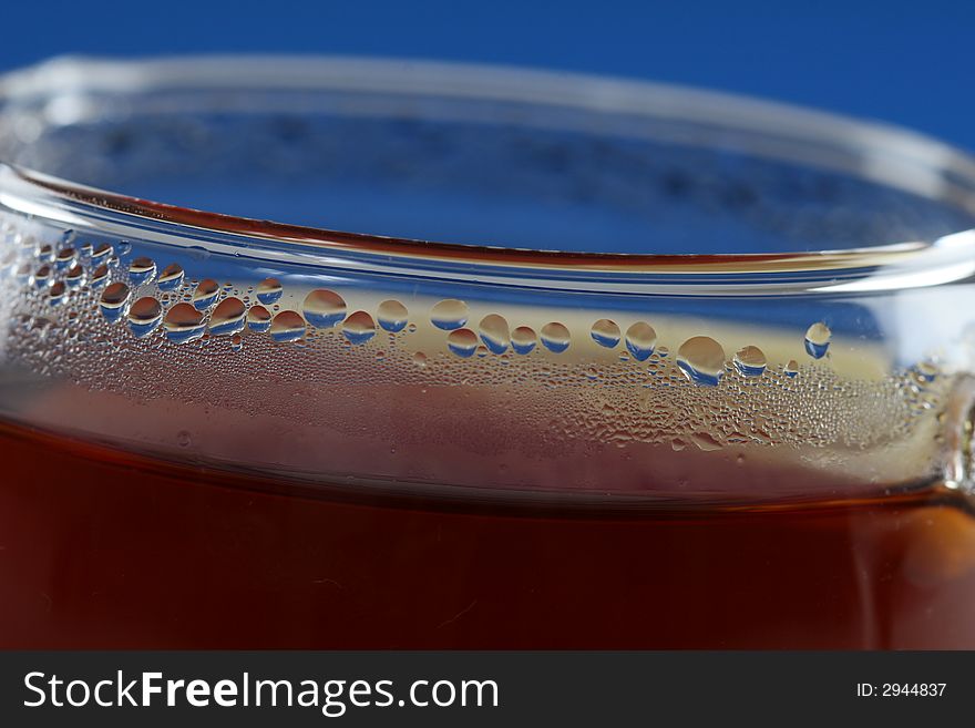 Close up of cup of tea