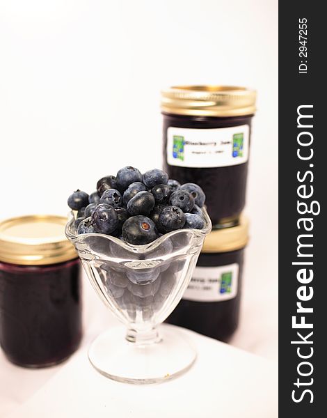 Homemade Blueberry Preserves