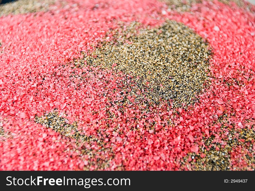 Sand colorful-abstract background 5.