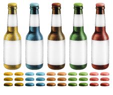 Beer Bottles Royalty Free Stock Images Beer Bottles Royalty Free Stock Images