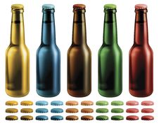 Beer Bottles Royalty Free Stock Images Beer Bottles Royalty Free Stock Images
