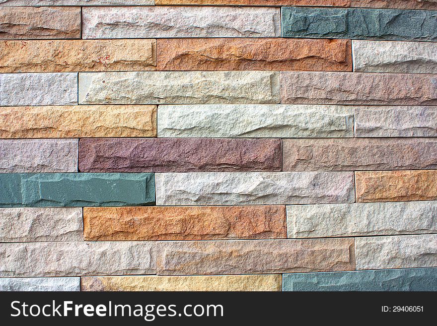 Background of stone wall made with blocks. Background of stone wall made with blocks