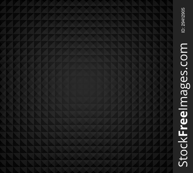 Black Abstract Background Consisting of Rhombuses. Black Abstract Background Consisting of Rhombuses.
