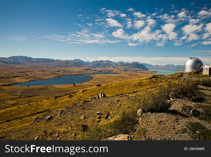 There is mountain named MT John near Lake Tekapo, where we can have a star watch tour at night. There is mountain named MT John near Lake Tekapo, where we can have a star watch tour at night.