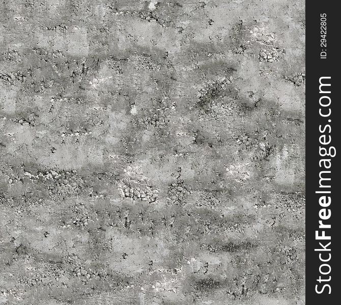 Old Concrete Wall Texture with Cracks and Dirt Spots. Seamless Tileable Texture. Old Concrete Wall Texture with Cracks and Dirt Spots. Seamless Tileable Texture.