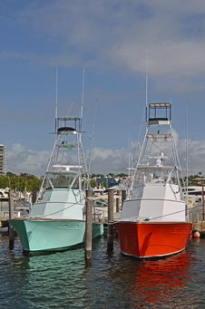 Sport Fishing Boats Stock Images Sport Fishing Boats Stock Images