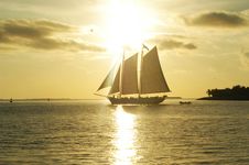Sailing And Sunset Stock Photos Sailing And Sunset Stock Photos