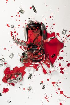 The Suicide Of Technology Royalty Free Stock Photo The Suicide Of Technology Royalty Free Stock Photo