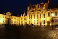 Brugges By Night Royalty Free Stock Image Brugges By Night Royalty Free Stock Image