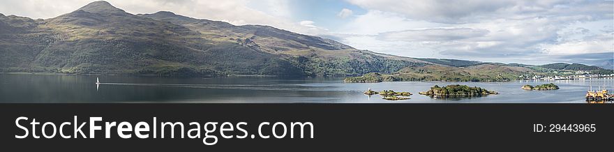 Loch Alsh And Sky Bridge, Scotland