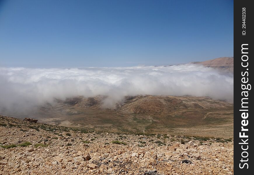 Lebanese Mountain Landscape: Nature's Majesty