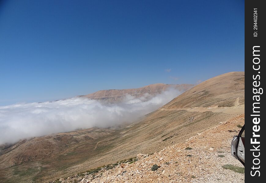 Lebanese Mountain Landscape: Nature's Majesty