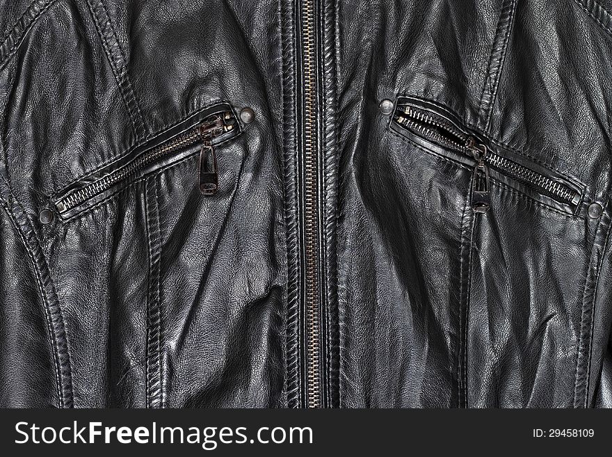 Black Leather And Zippers