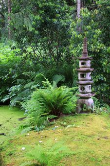 Japanese Garden Royalty Free Stock Photo Japanese Garden Royalty Free Stock Photo