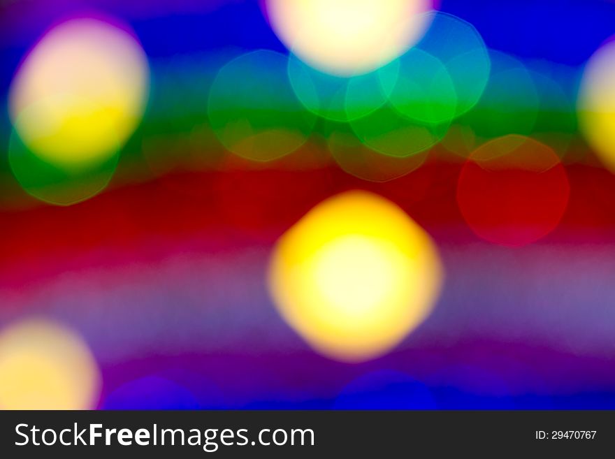 Colorful Bokeh Background