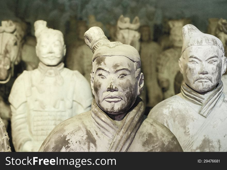 Exhibition of terra cotta army