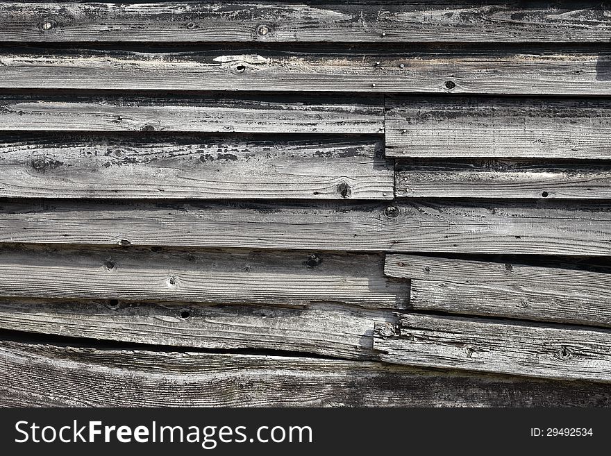 Close up of old black wooden planks background. Close up of old black wooden planks background