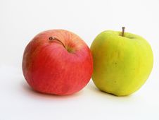 Green And Red Apples Royalty Free Stock Photos