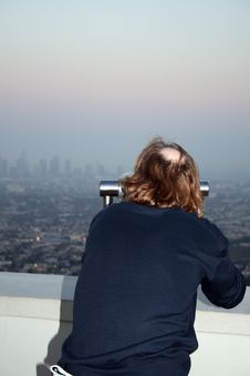 Looking At LA Stock Images