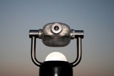 Coin Operated Binoculars Royalty Free Stock Photos