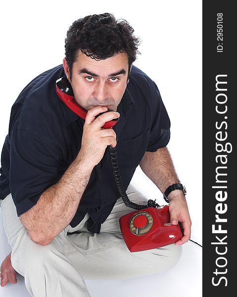 The Man And The Red Phone