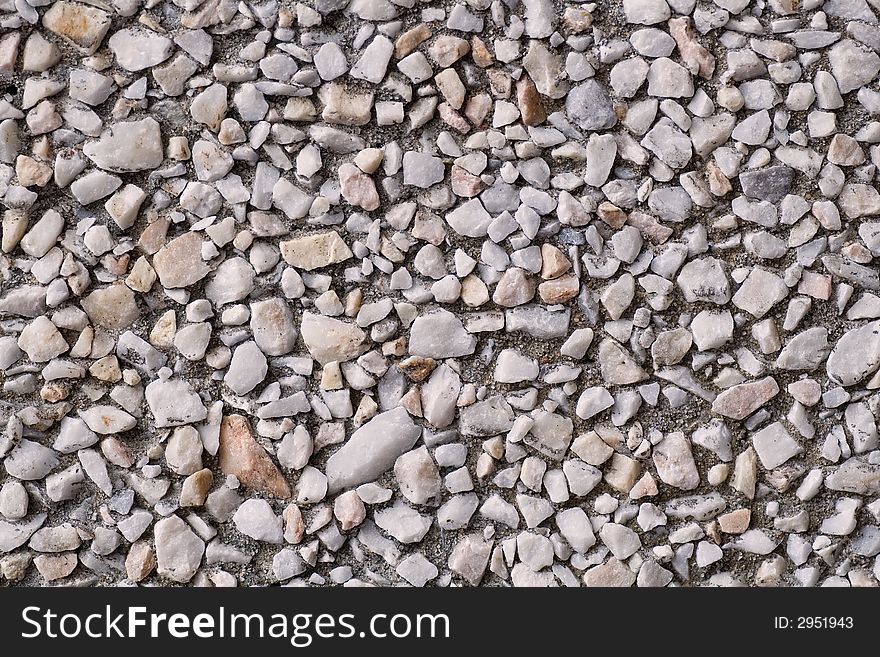 Detailed pebbles texture background high resolution