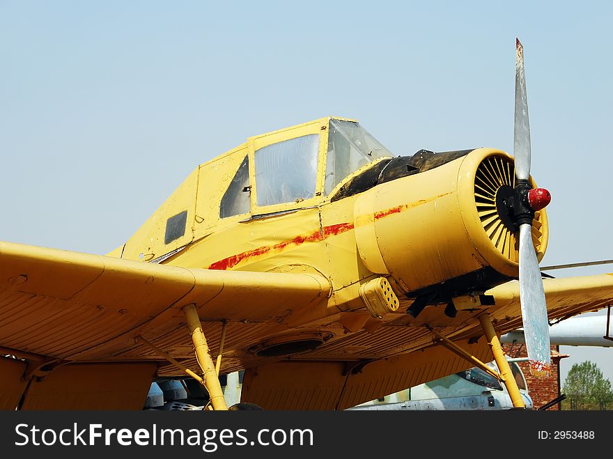 Crop Dusting Airplane