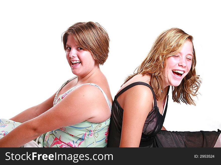 Laughing Teenagers