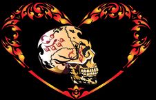 Art Skull Pattern Tattoo Stock Image Art Skull Pattern Tattoo Stock Image