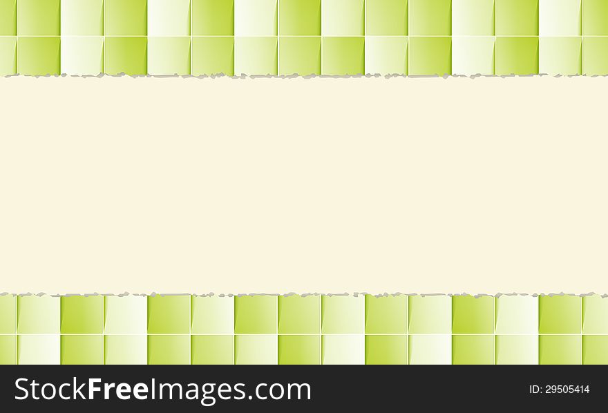 Blank template with square pattern ready for your text. Blank template with square pattern ready for your text