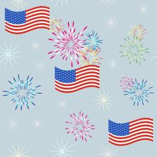 Independence Day Background Stock Image