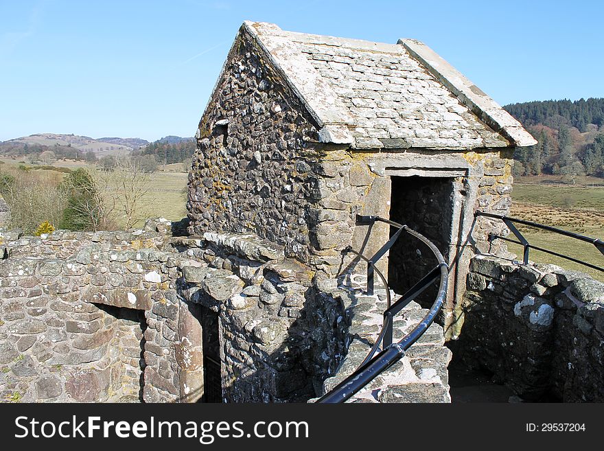 Tower House built in 1555 by John Cairns and located in duumfries and Galloway. Tower House built in 1555 by John Cairns and located in duumfries and Galloway