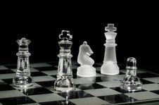 Chess - The End Stock Photo
