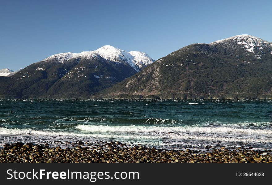 Porteau Cove Provincial Park, Sea to Sky Hgw. British Columbia. Squamish. Strait of Georgia. Porteau Cove Provincial Park, Sea to Sky Hgw. British Columbia. Squamish. Strait of Georgia