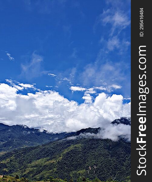 View From The Heights Of Mount Papua, Indonesia