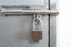 Old Latch Stock Photography