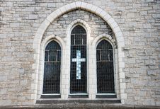 Old Church Window Stock Photo Old Church Window Stock Photo